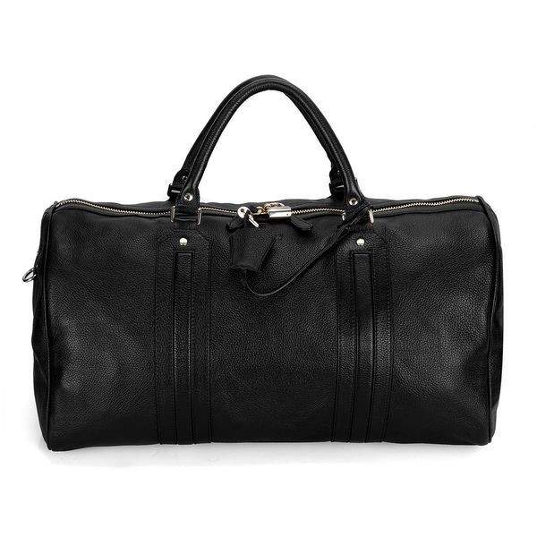 1:1 Gucci 232828 Cowhide Leather Luggage Handbags-Black - Click Image to Close